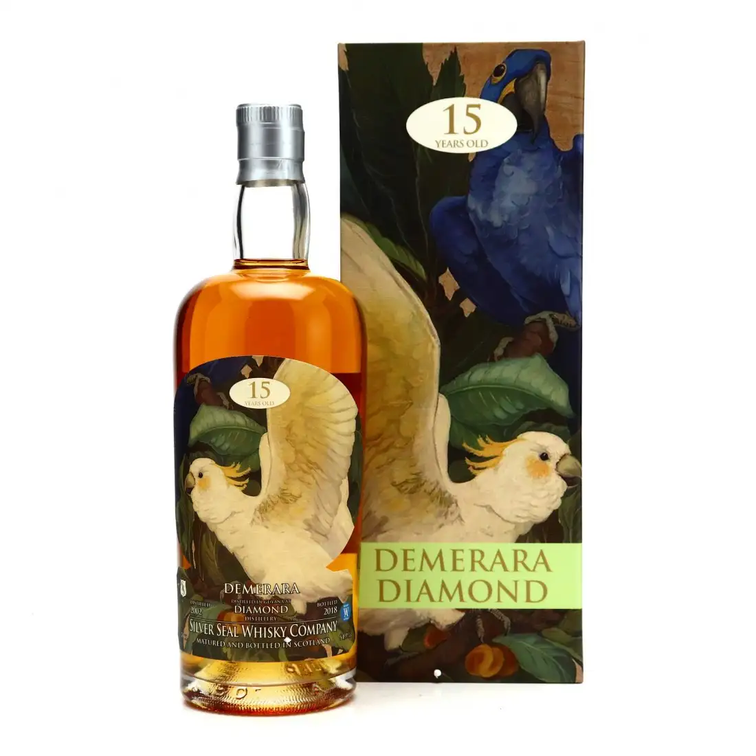 Bottle of Silver Seal Diamond Demerara 2002