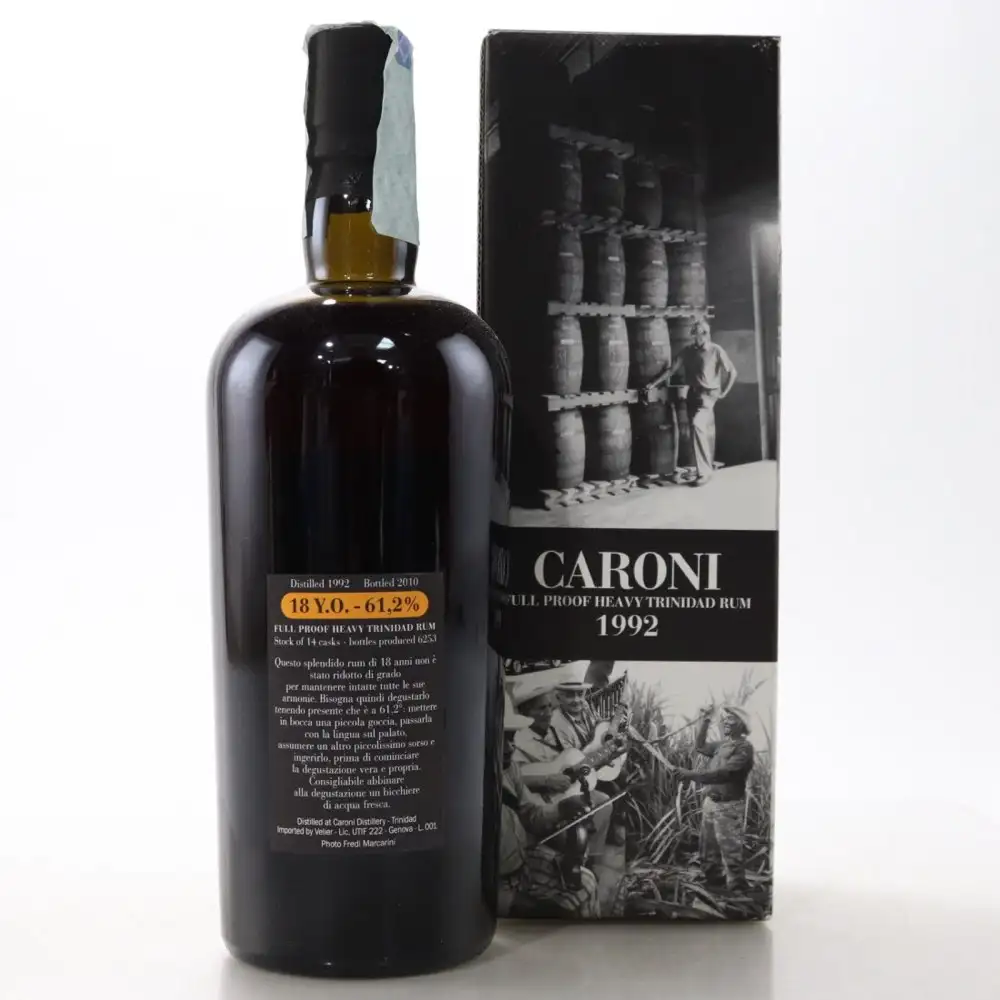 Hochauflösendes Bild von Velier Caroni Heavy Trinidad Rum HTR 1992