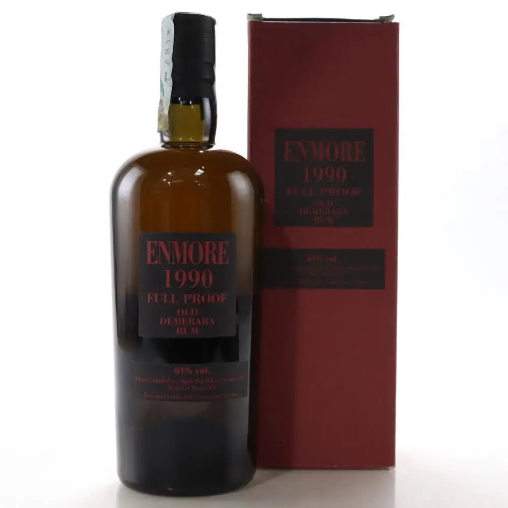 Bottle of Velier Enmore MEA 1990