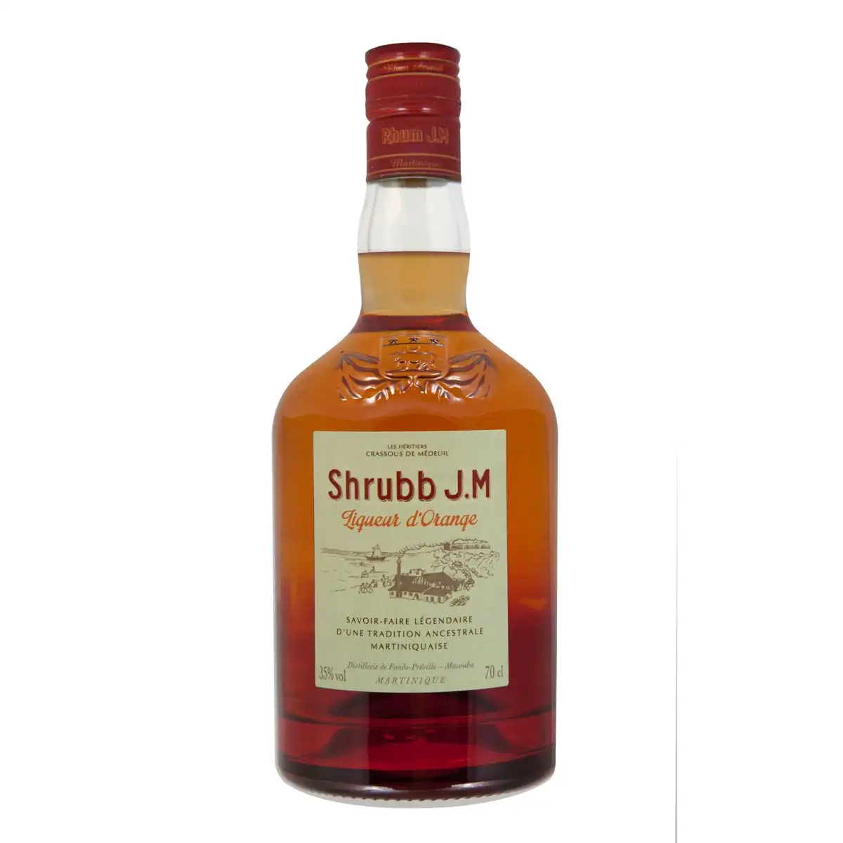 Bottle of Rhum J.M Shrubb J.M