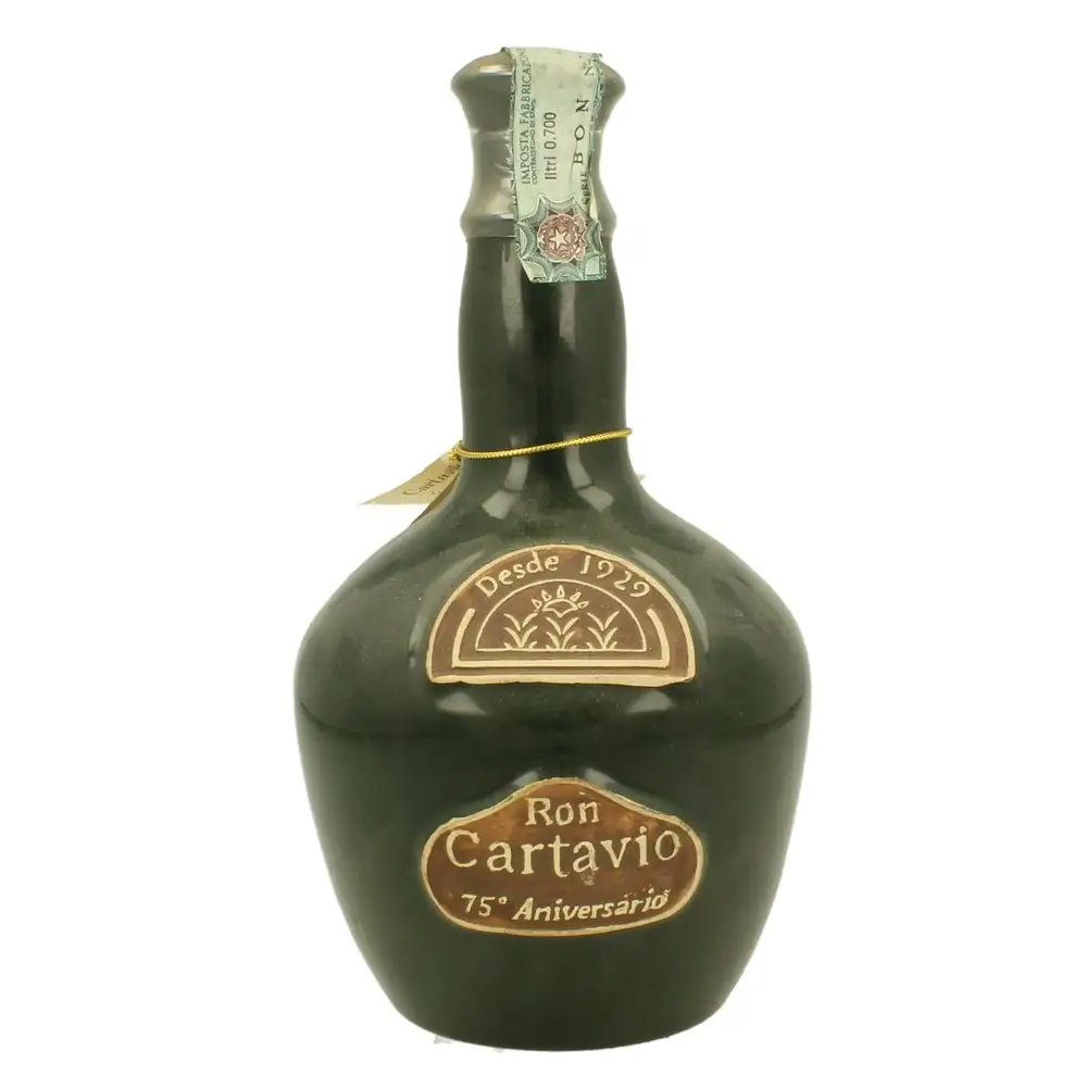 Bottle of Cartavio 75 Anniversario 90‘s