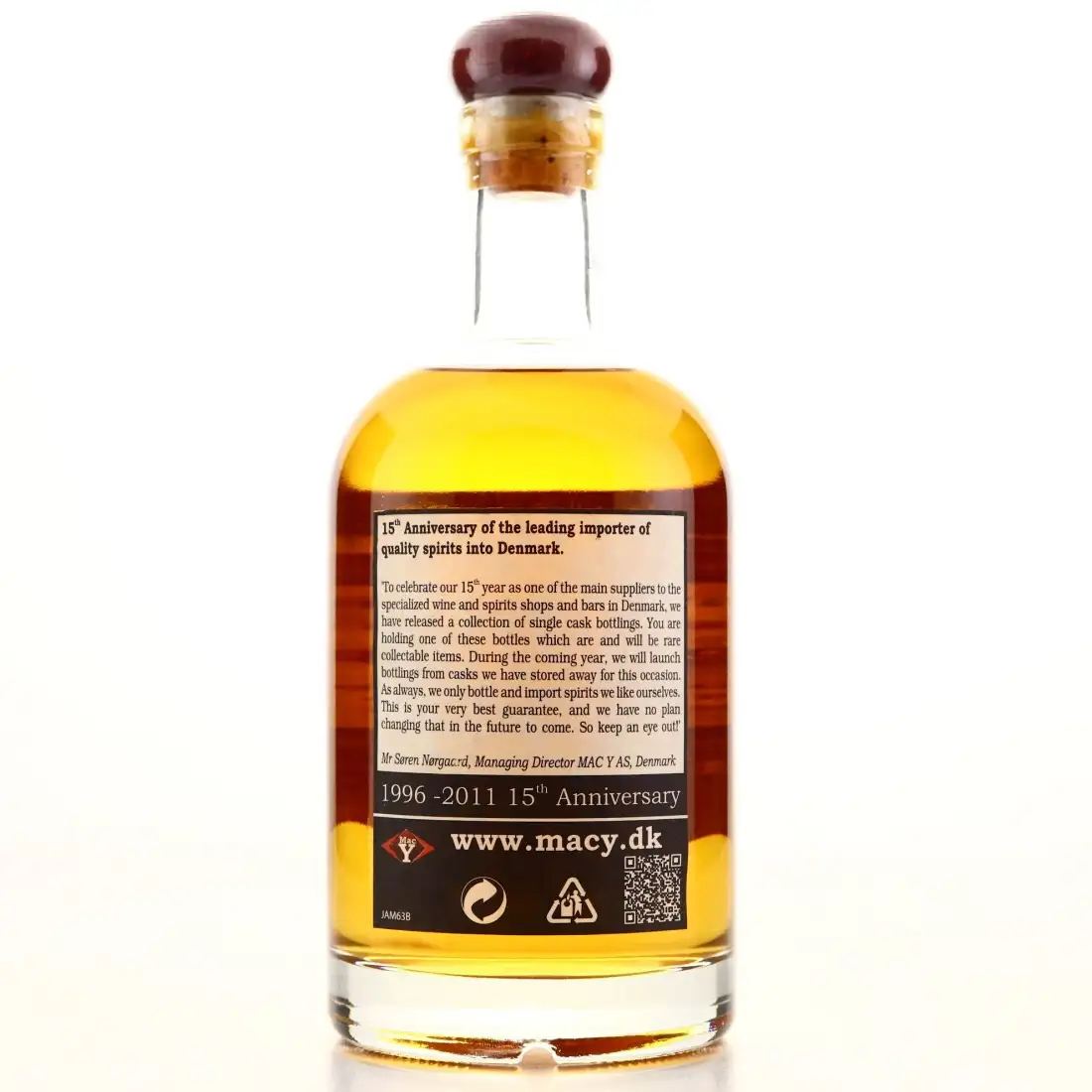 Hochauflösendes Bild von Mac Y Vintage Split Single Cask 1992