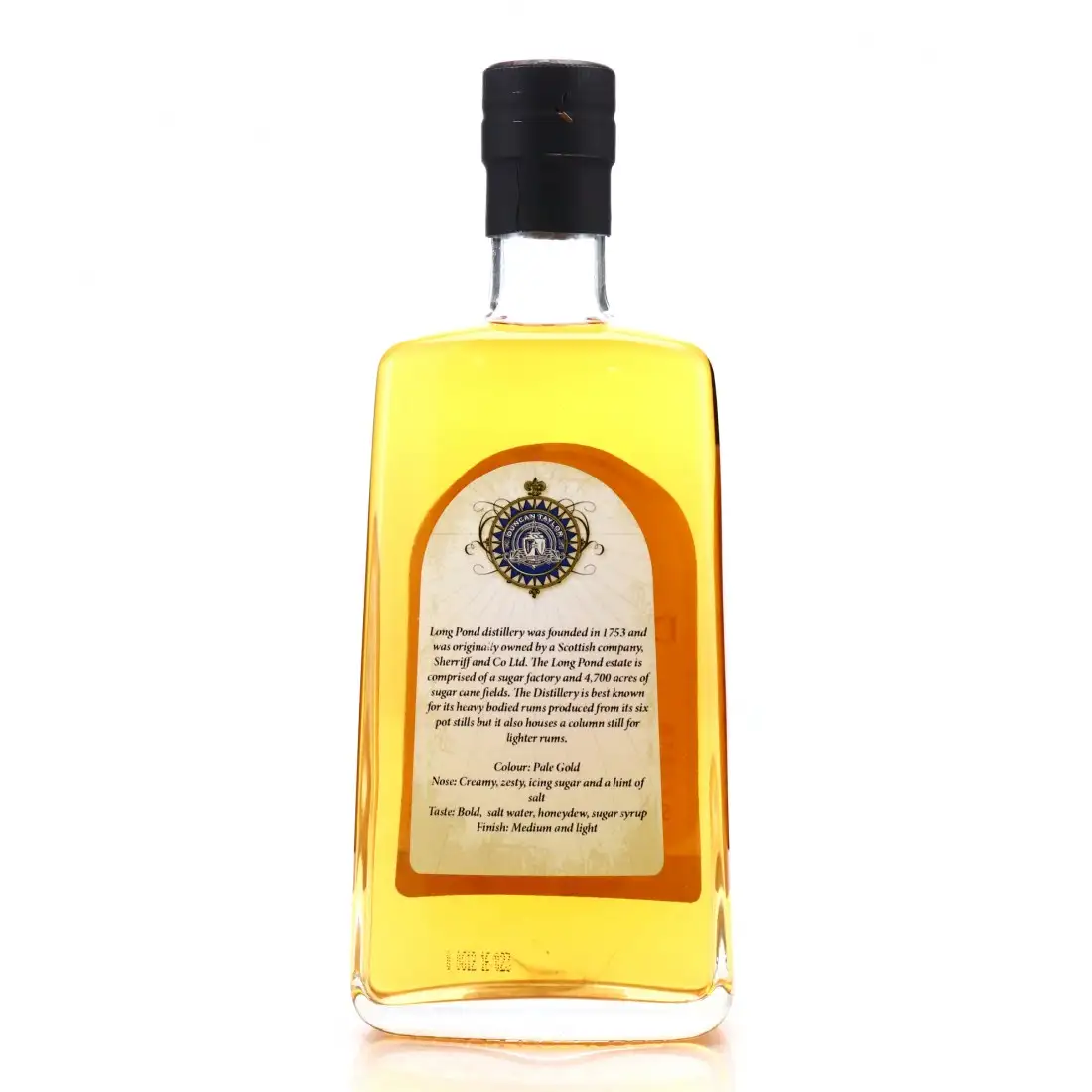 Hochauflösendes Bild von Duncan Taylor Long Pond Single Cask Rum 2000