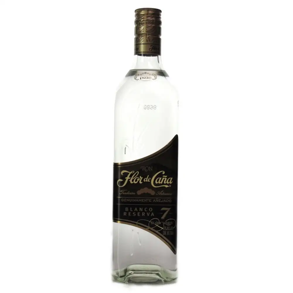 Bottle of Flor de Caña 7 Años Blanco Reserva