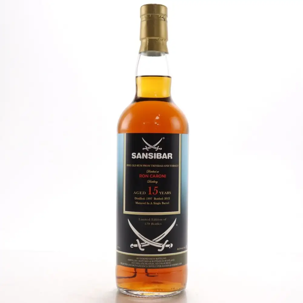 Bottle of Sansibar Caroni HTR 1997