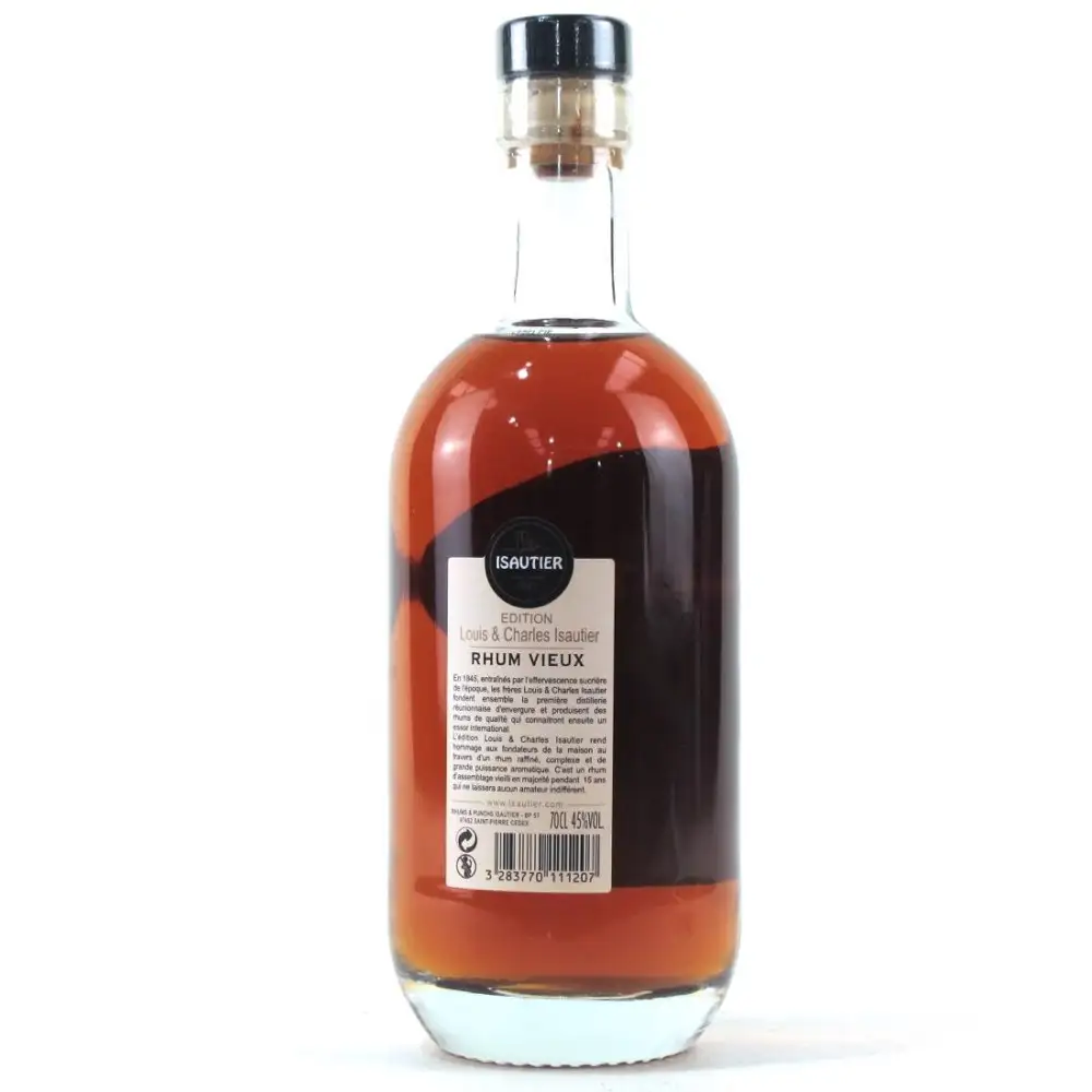 Hochauflösendes Bild von Isautier Rhum Louis & Charles Edition