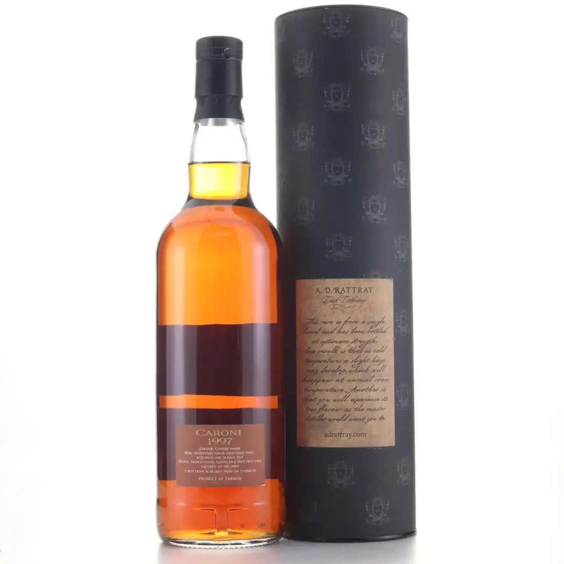 High resolution image of A.D. Rattray Caroni Cask Collection HTR 1997