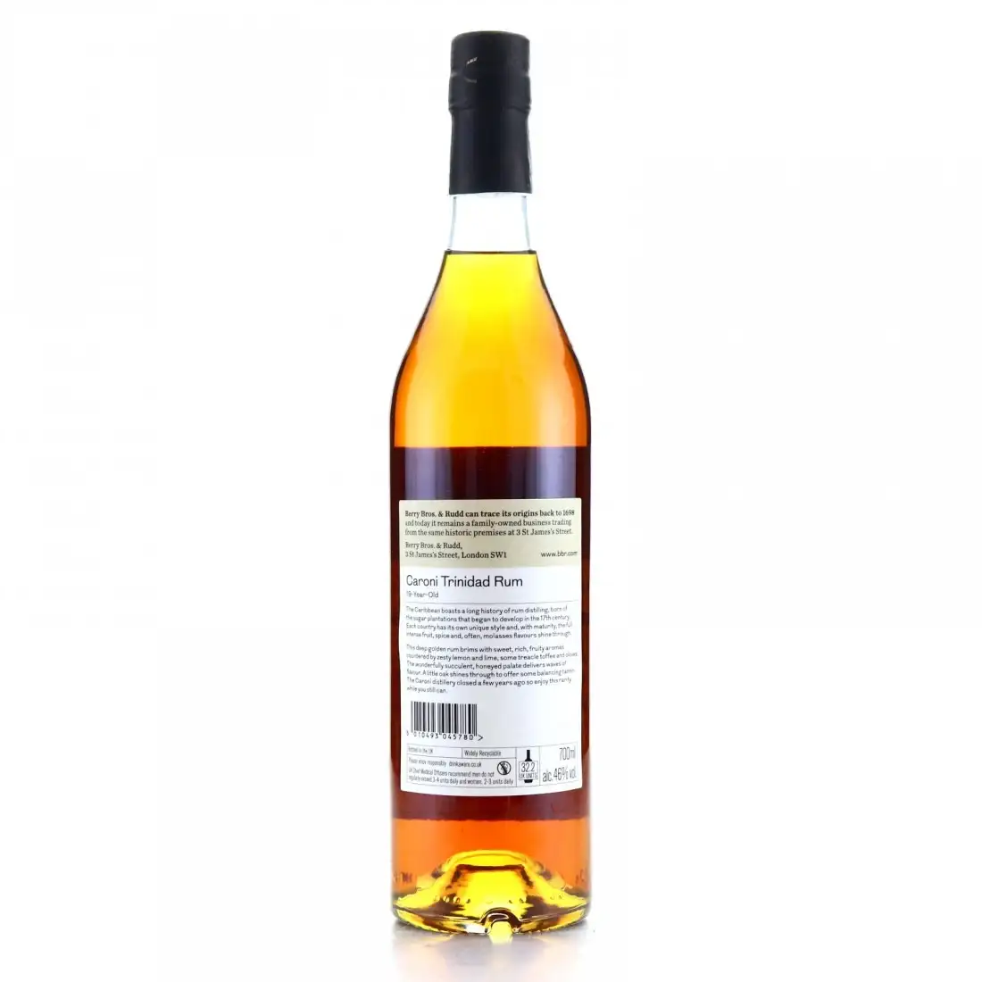 Hochauflösendes Bild von Berry Bros &amp; Rudd Caroni Trinidad Rum HTR 1997