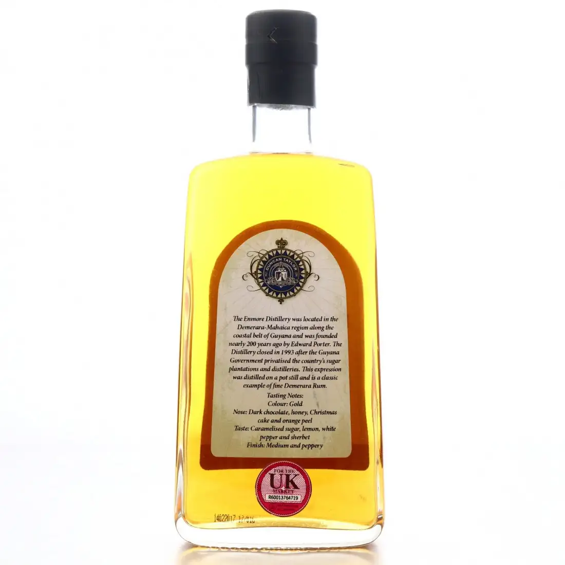 Hochauflösendes Bild von Duncan Taylor Enmore Single Cask Rum 1990