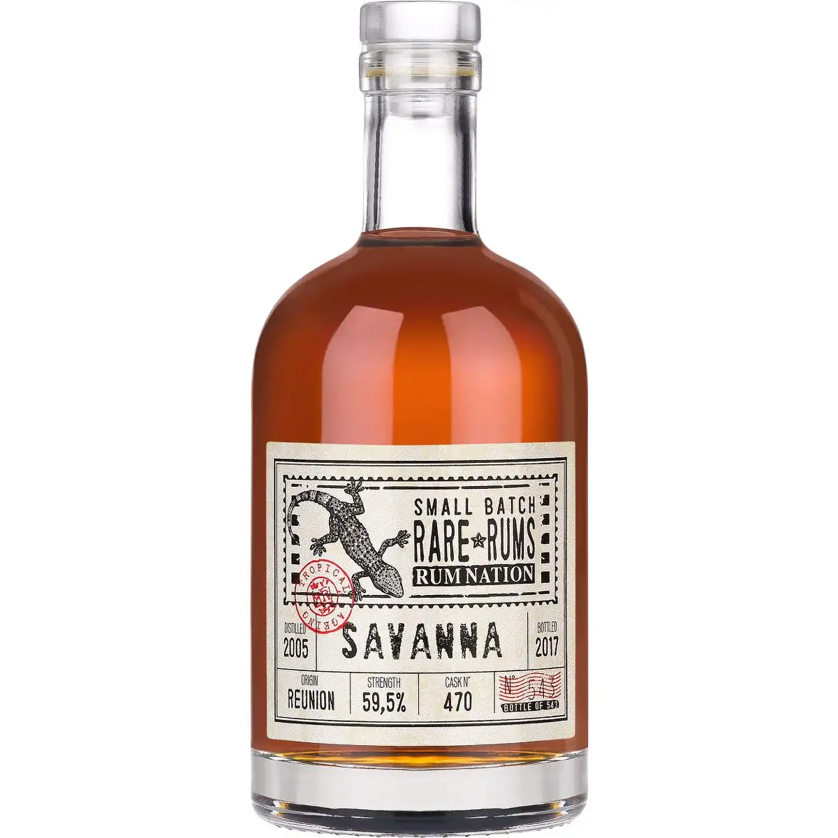 Hochauflösendes Bild von Rum Nation Savanna Small Batch Rare Rums 2005