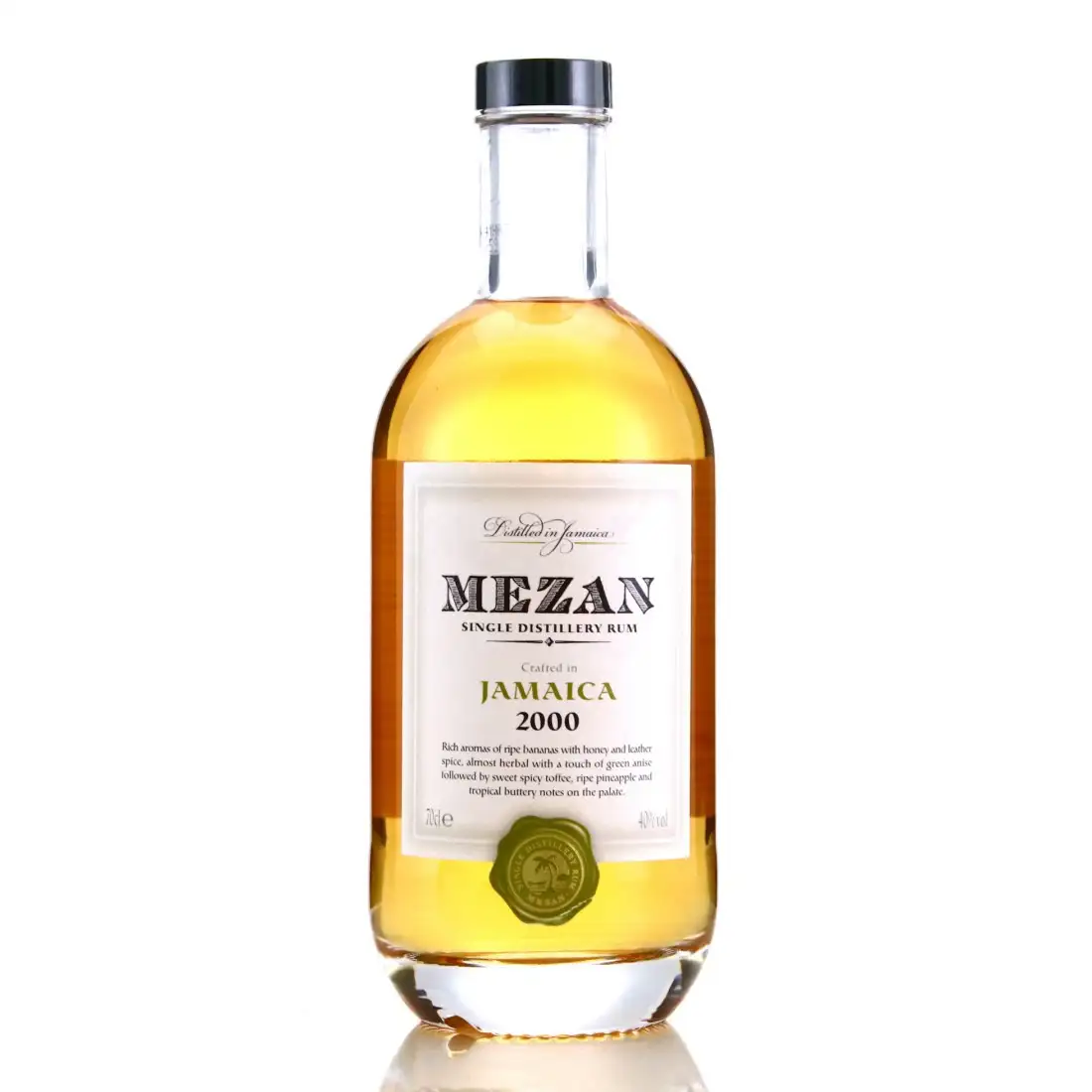 Bottle of Mezan Long Pond Jamaica 2000