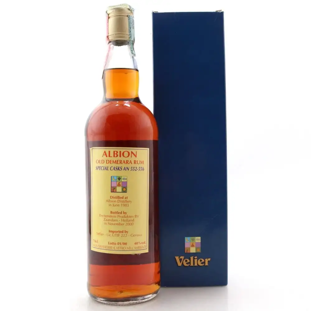 High resolution image of Velier Albion Old Demerara Rum AN 1983