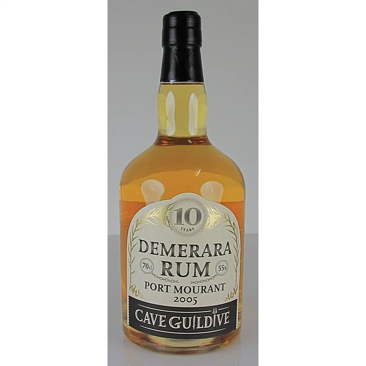 Bottle of Cave Guildive Port Mourant Demerara Rum 2005