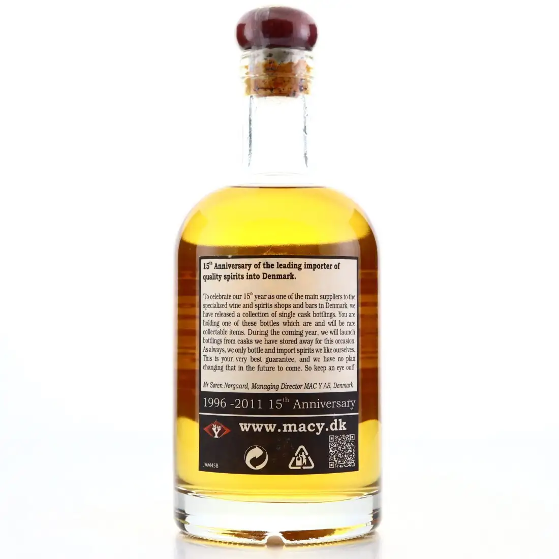 Hochauflösendes Bild von Mac Y Vintage Split Single Cask 1992