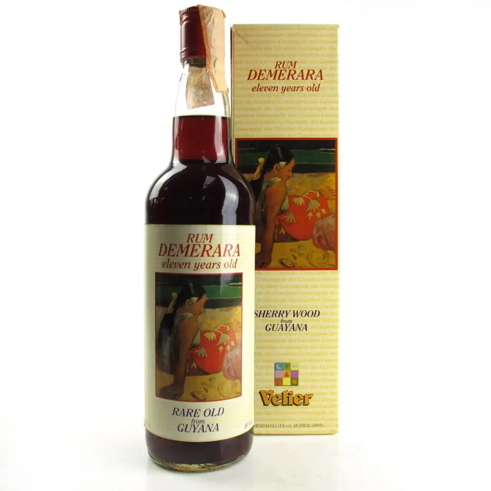 Bottle of Velier Versailles Demerara Rum eleven years old 1985