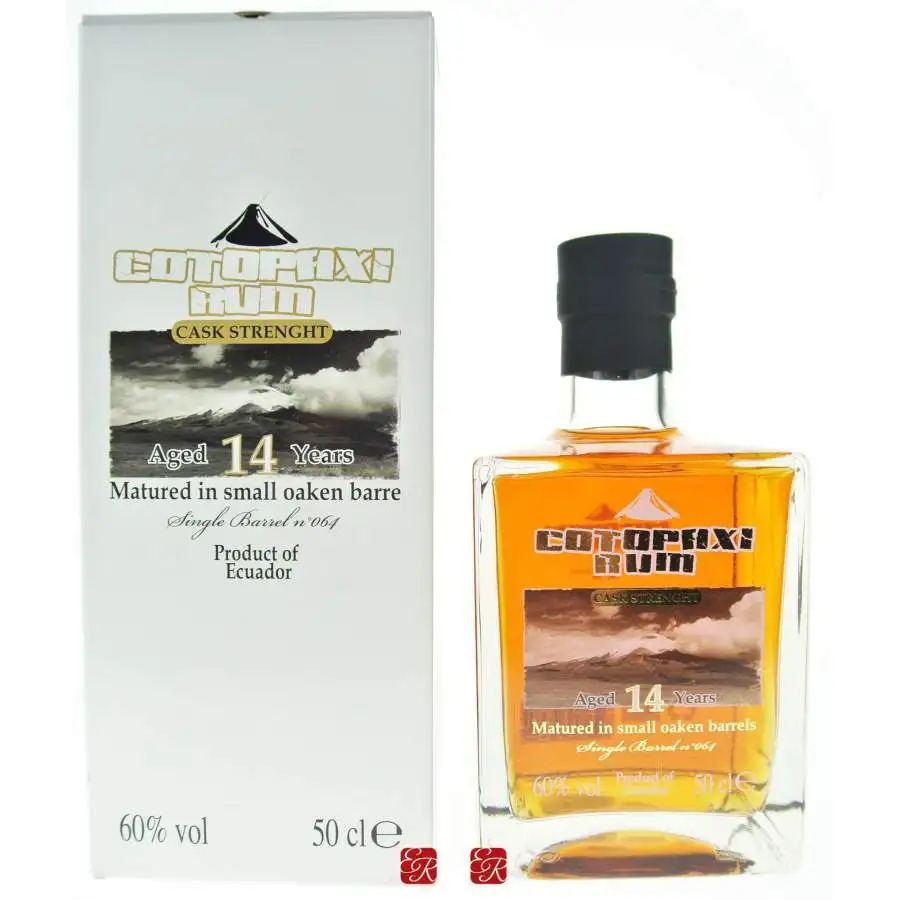 Bottle of Cotopaxi Cotopaxi Rum
