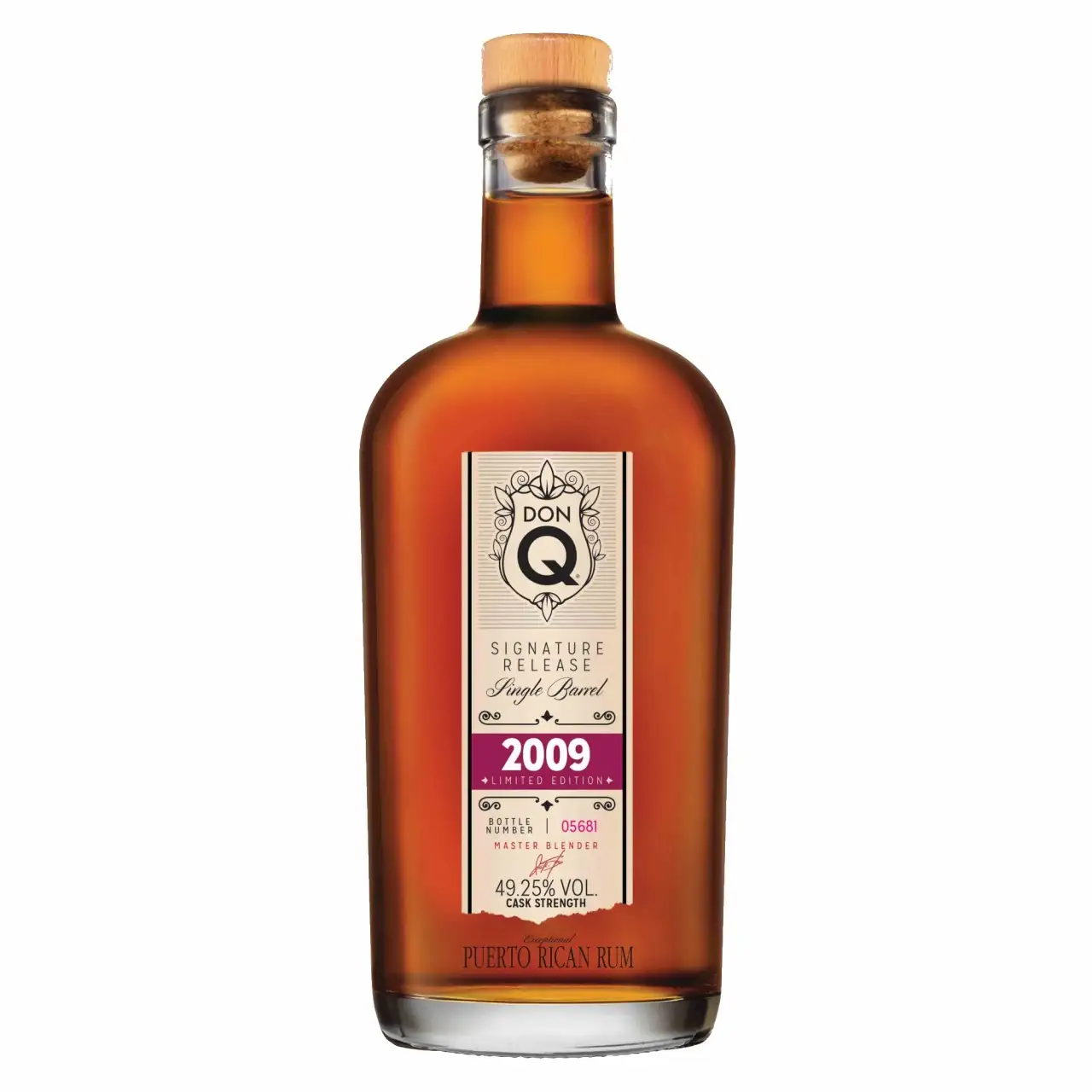 Bottle of Don Q Single Barrel 2009
