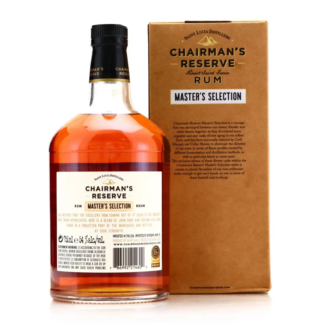 Hochauflösendes Bild von Chairman‘s Reserve Master‘s Selection (K&amp;L Wines) 2011