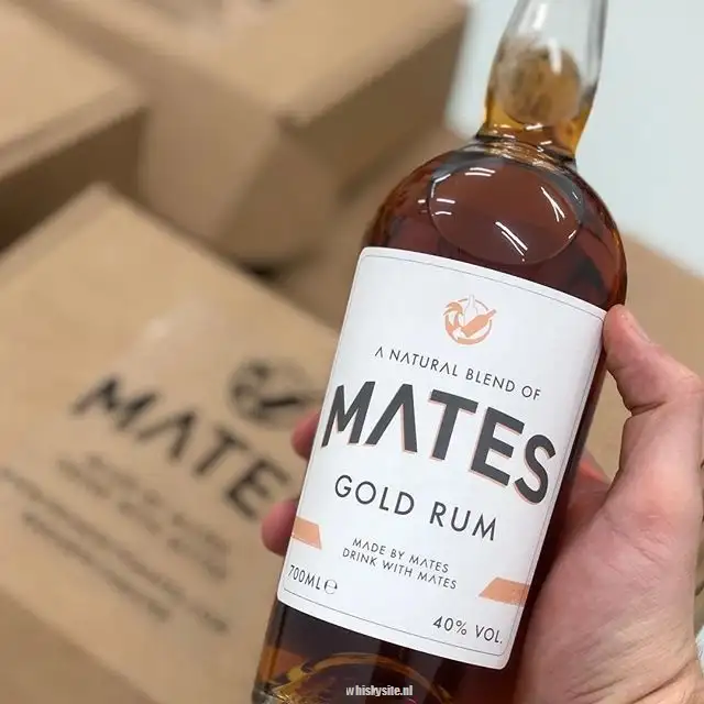 Bottle of Mates Gold Rum