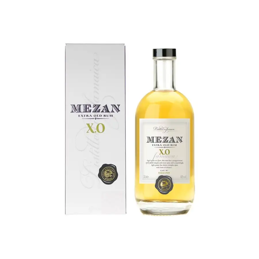 Bottle of Mezan Hampden & Monymusk Jamaica XO Extra Old