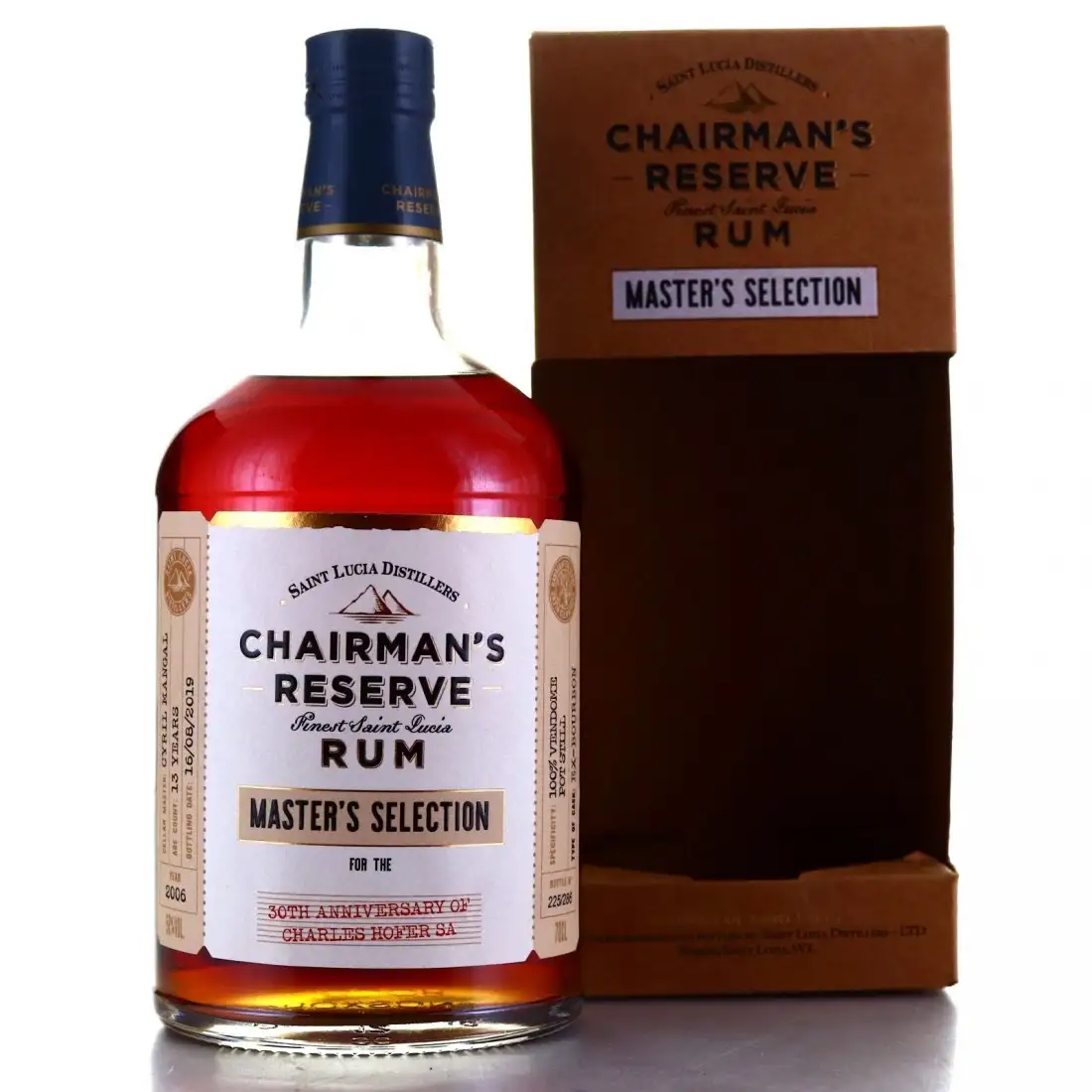 Bottle of Chairman‘s Reserve Master's Selection 30th Anniversary of Charles Hofer 2006