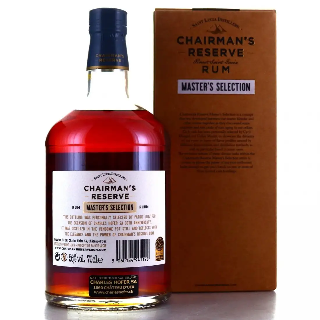 Hochauflösendes Bild von Chairman‘s Reserve Master's Selection 30th Anniversary of Charles Hofer 2006