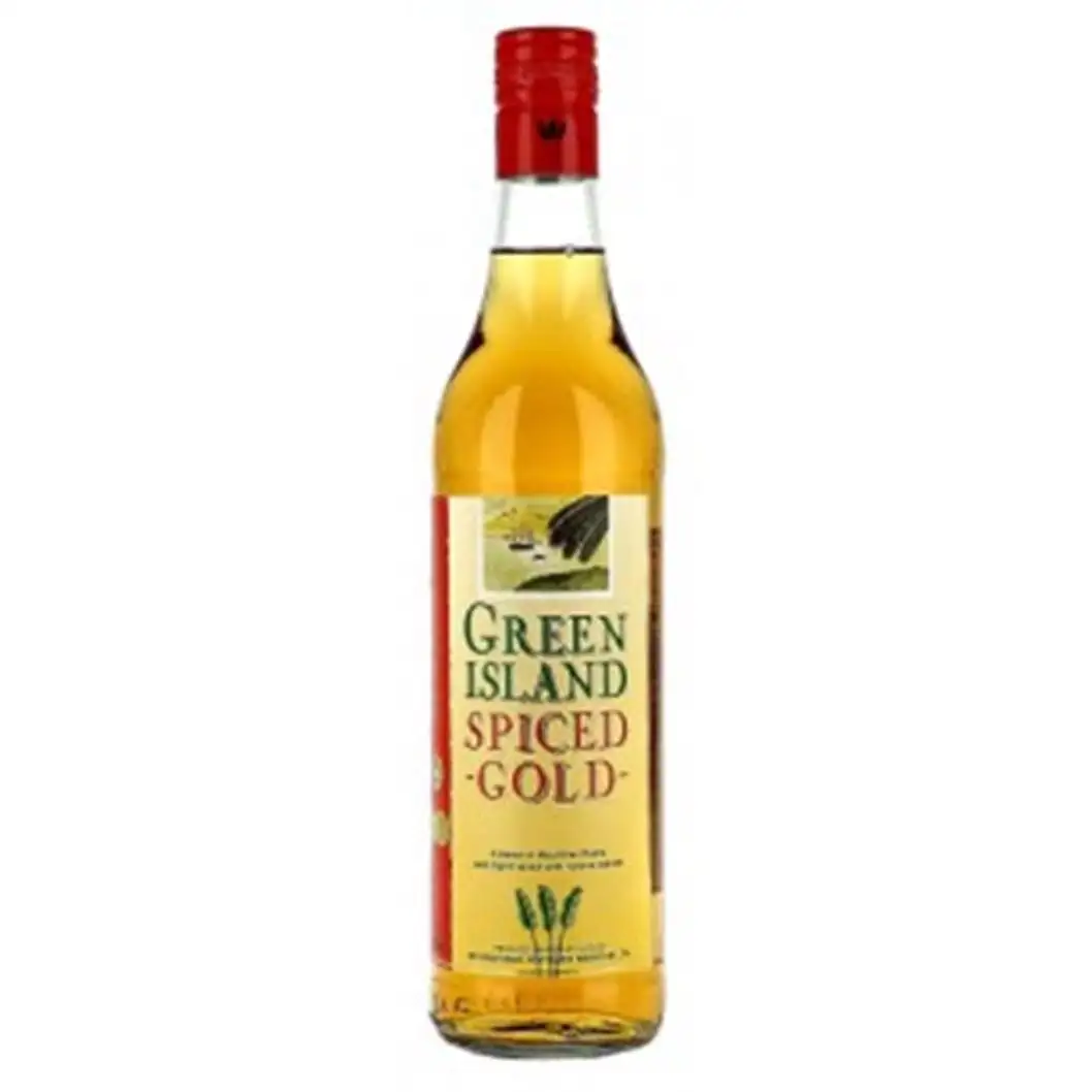 Bottle of Green Island Spiced Gold
