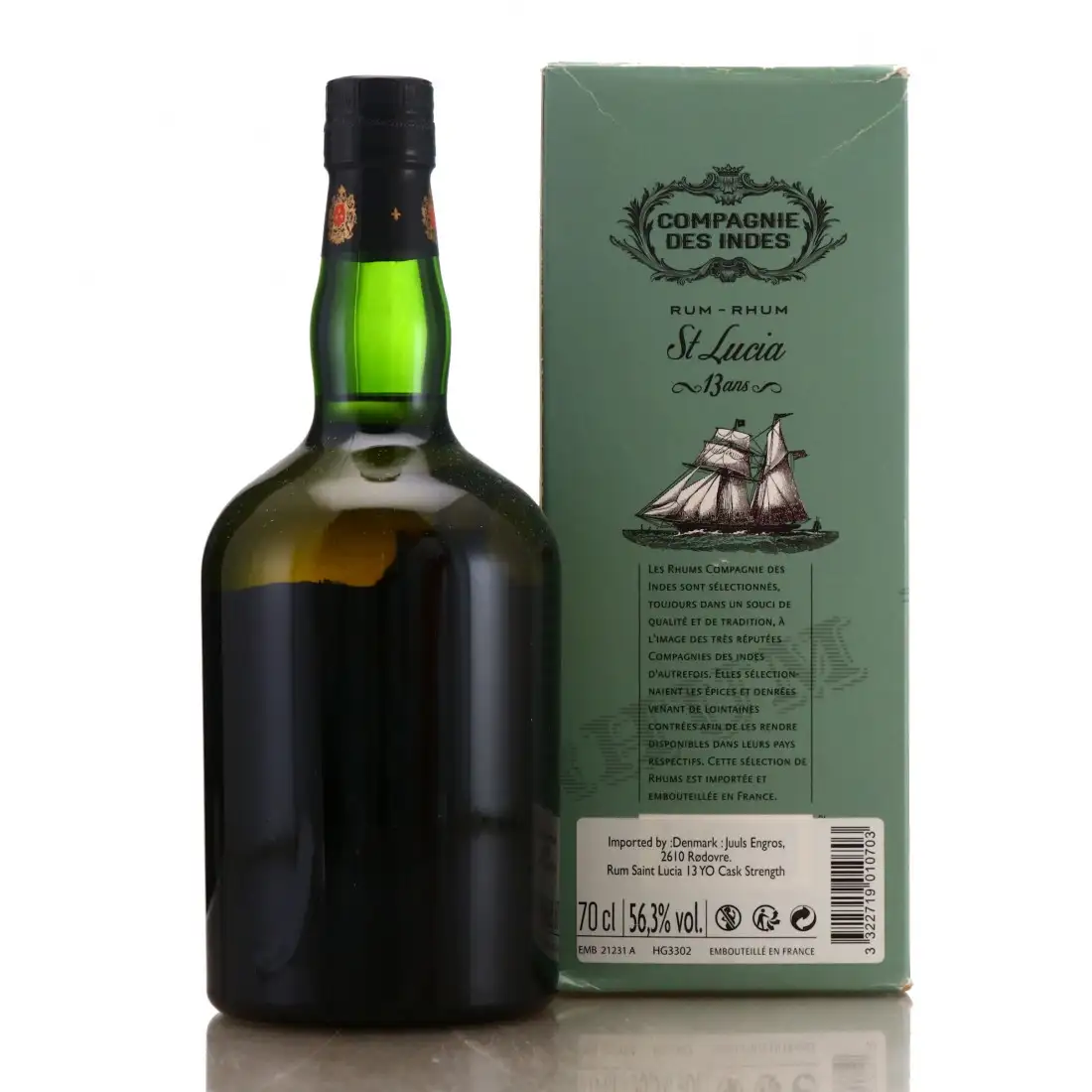 Hochauflösendes Bild von CDI St. Lucia (Bottled for Denmark) 2002