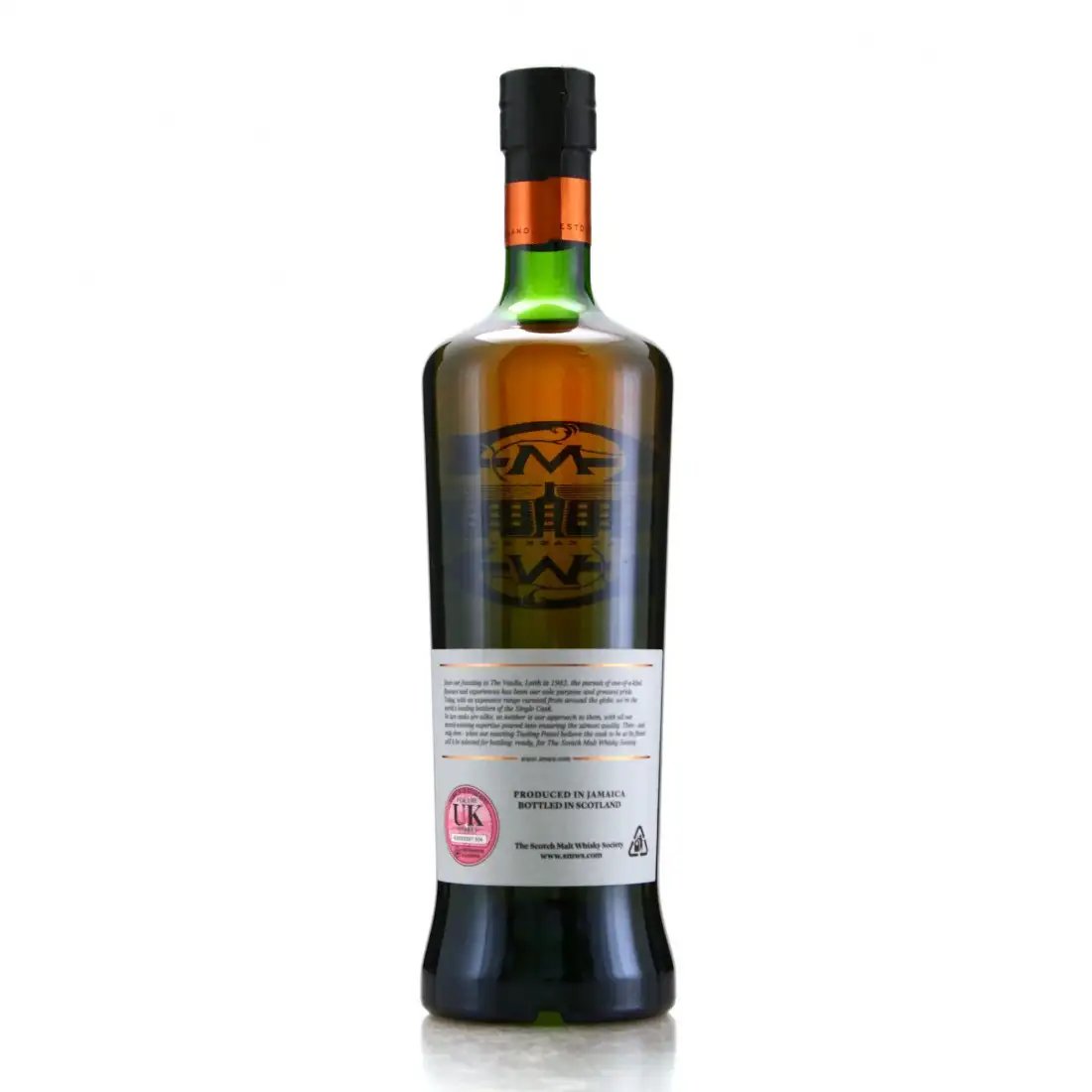 Hochauflösendes Bild von SMWS Worthy Park R11.5 Flaming Rum Bananas 2010