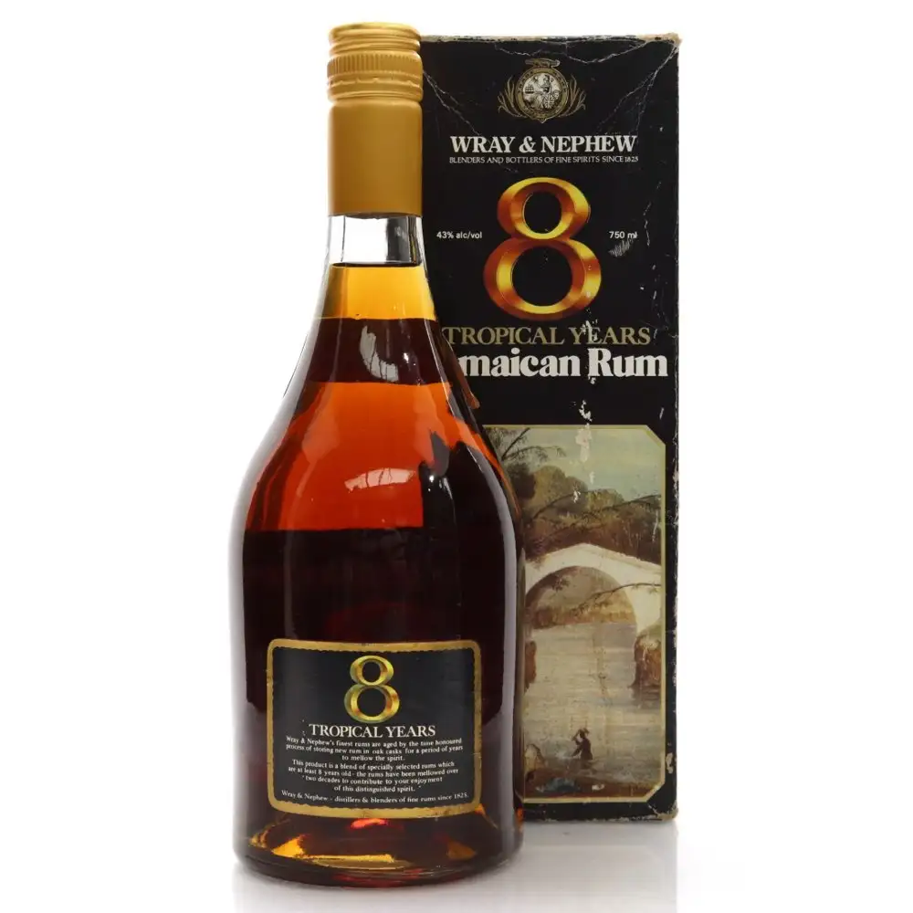 Hochauflösendes Bild von J. Wray &amp; Nephew LTD. 8 Tropical Years