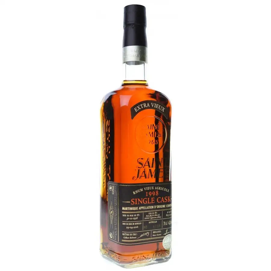 Hochauflösendes Bild von Saint James Single Cask 1998