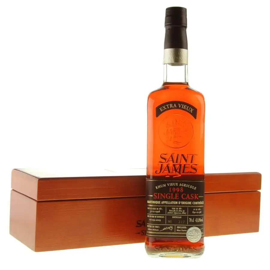 Hochauflösendes Bild von Saint James Single Cask 1998