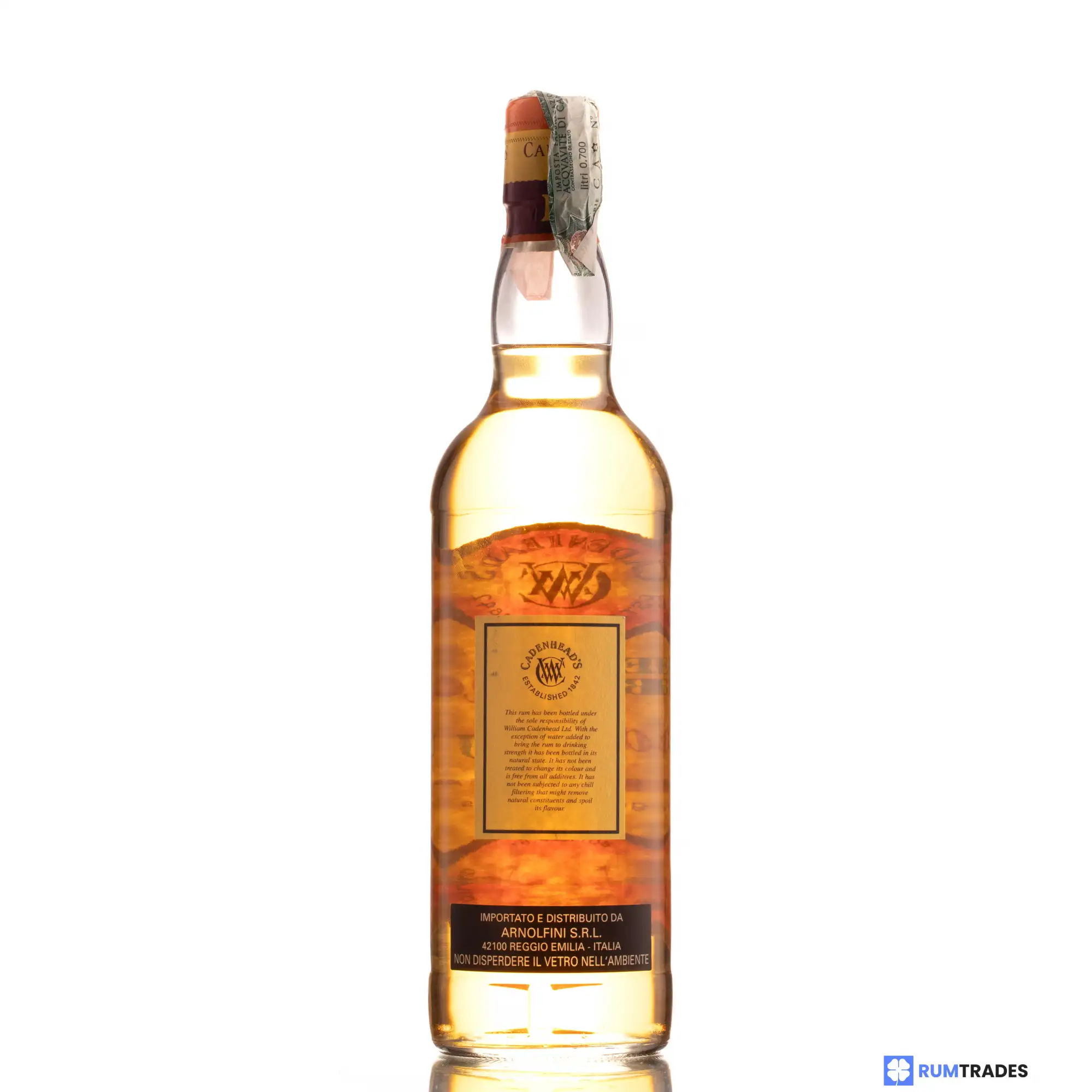 Hochauflösendes Bild von Cadenhead‘s Rockley Green Label 1986