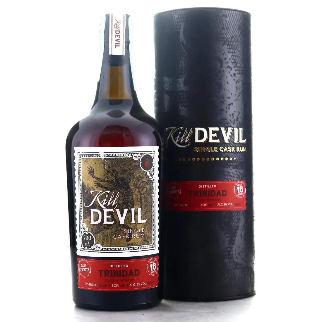 Bottle of Caroni Kill Devil HTR 1998