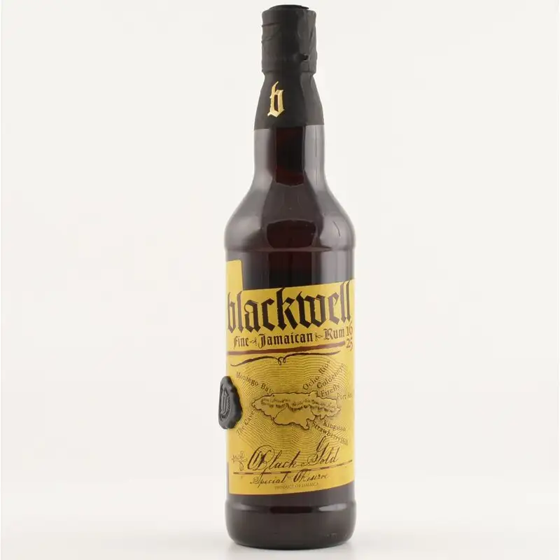 Bottle of J. Wray & Nephew LTD. Appleton Blackwell Black Gold