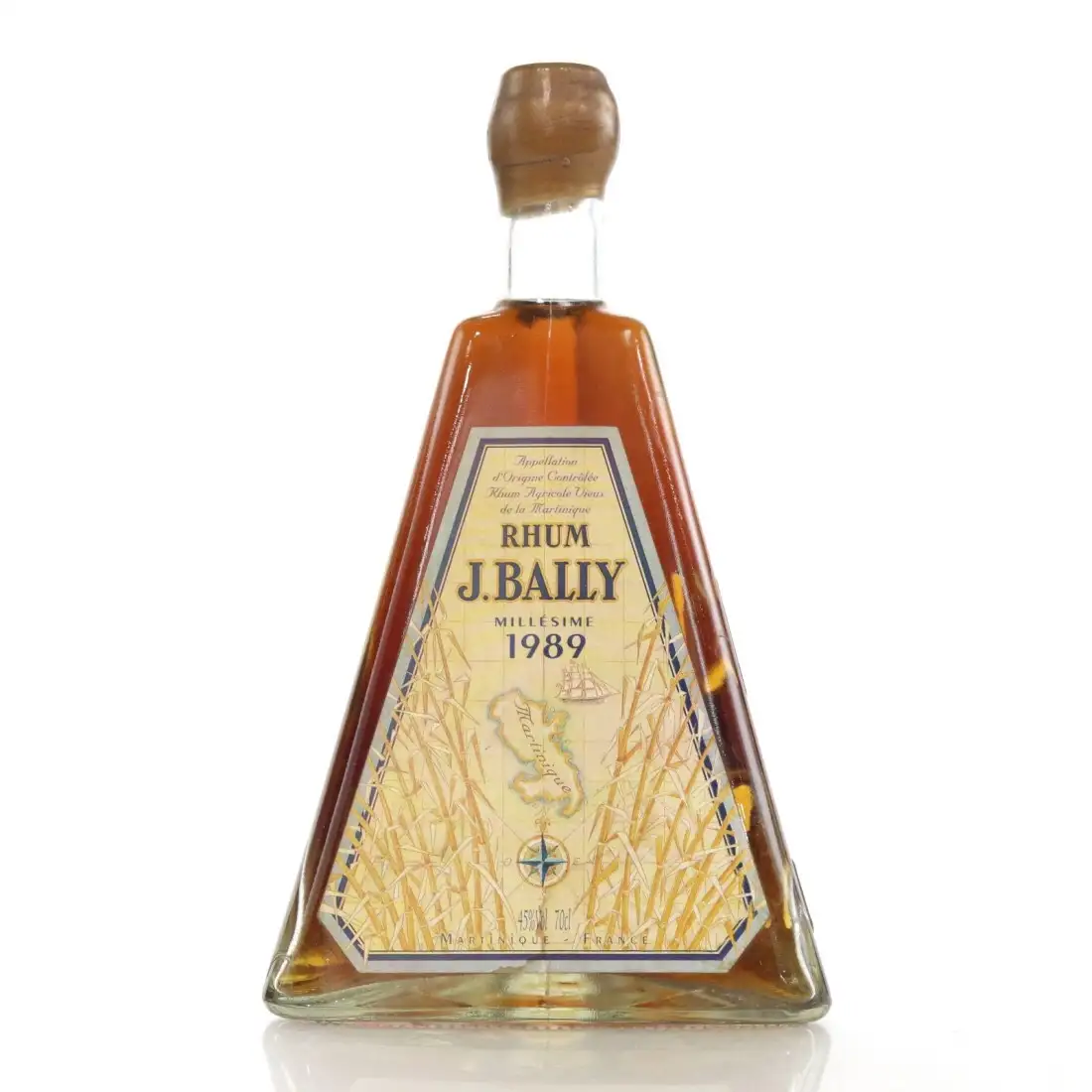 Bottle of J. Bally Millésime 1989