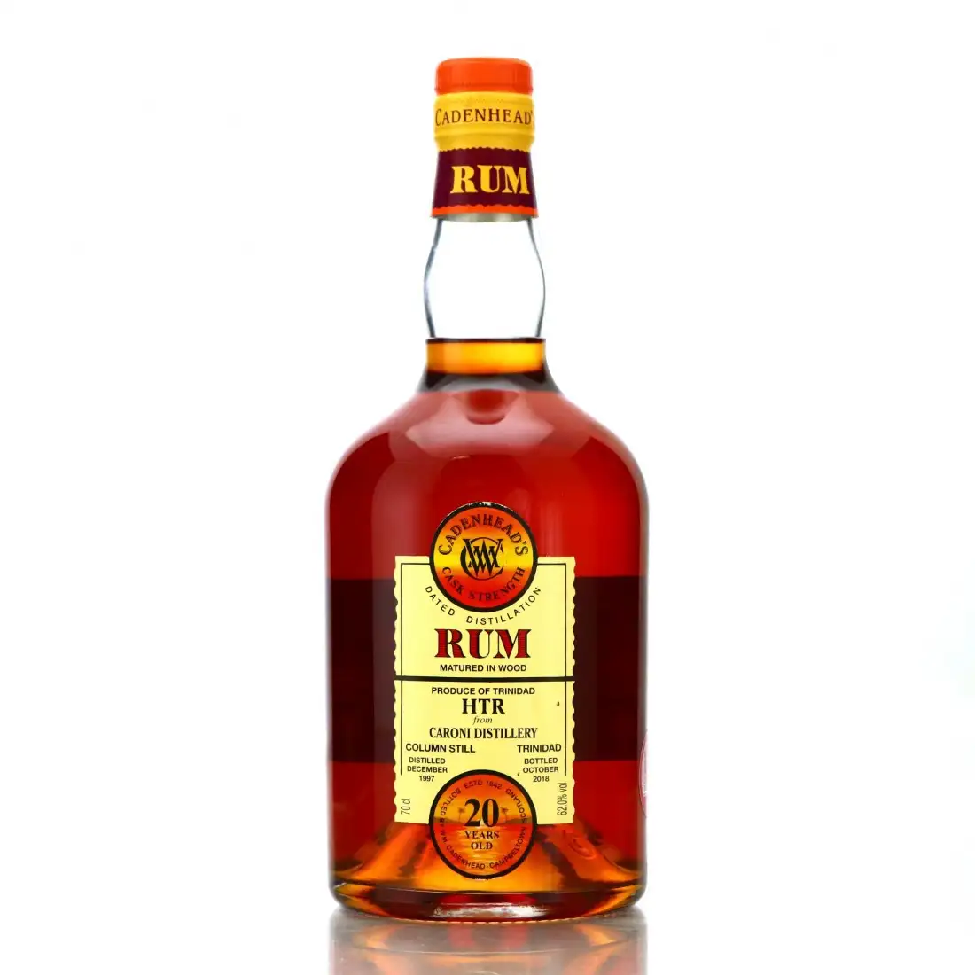 Hochauflösendes Bild von Cadenhead‘s Caroni HTR 1997