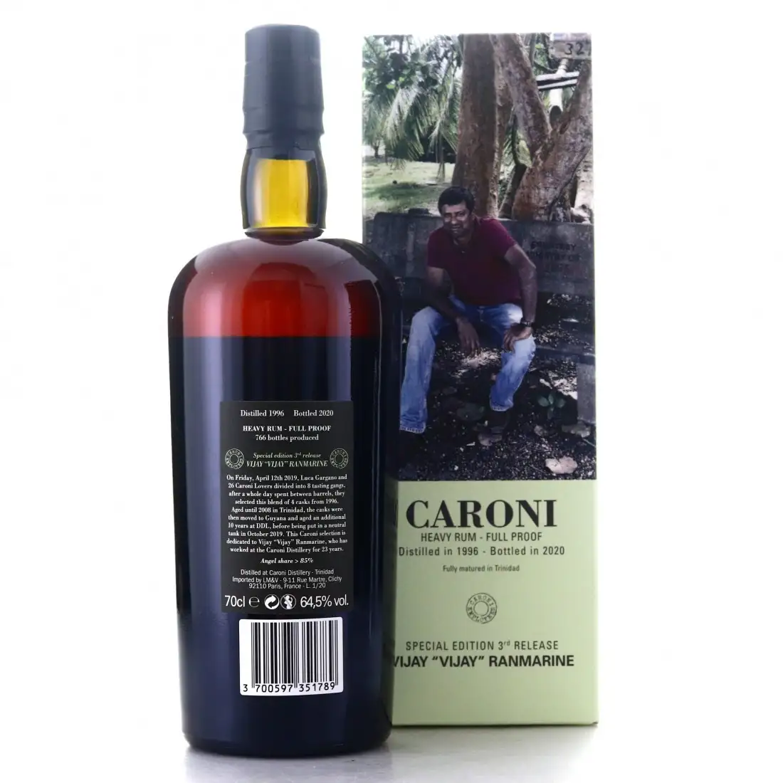 Hochauflösendes Bild von Velier Caroni 3rd Employees Vijay „Vijay“ Ranmarine 1996