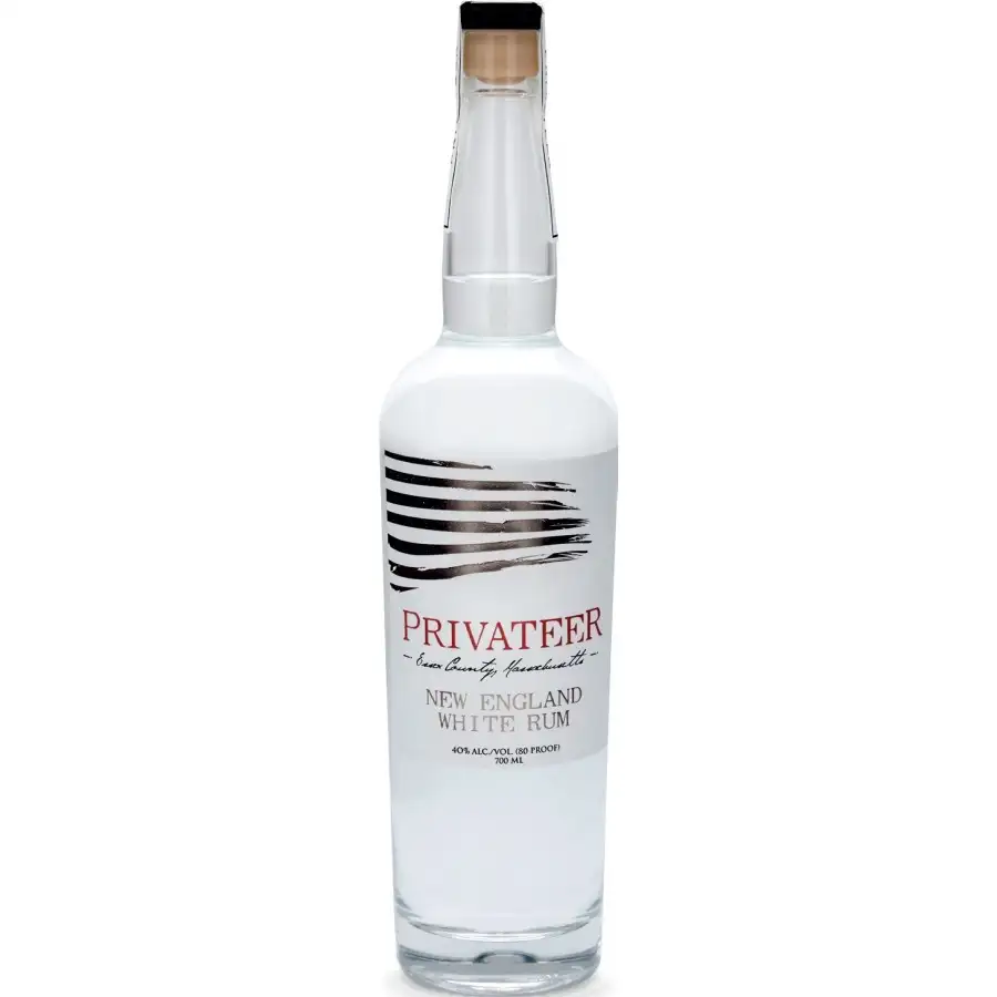 Bottle of Privateer New England White Rum