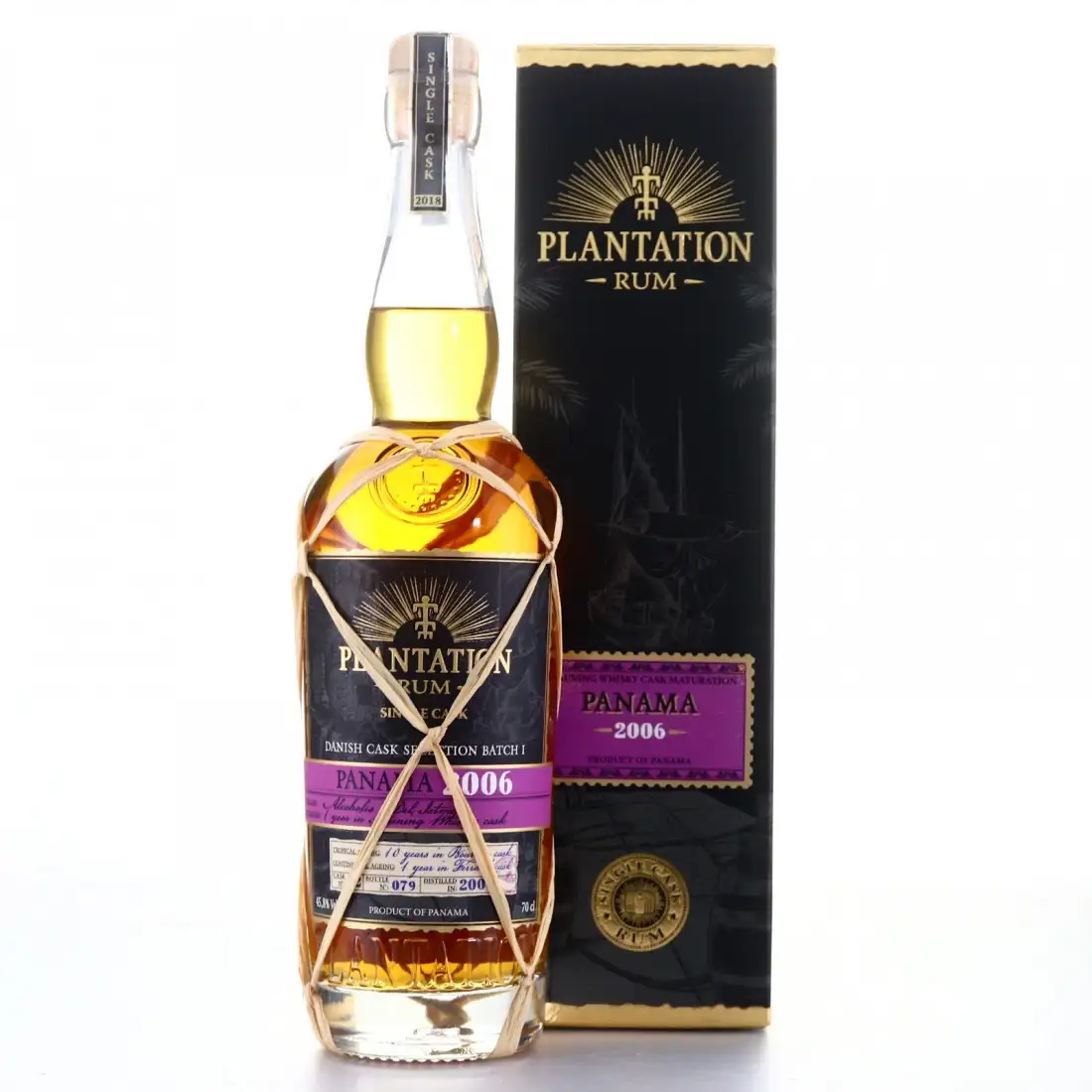 Bottle of Alcoholes Del Istmo Plantation Panama Stauning Whisky Cask Finish 2006