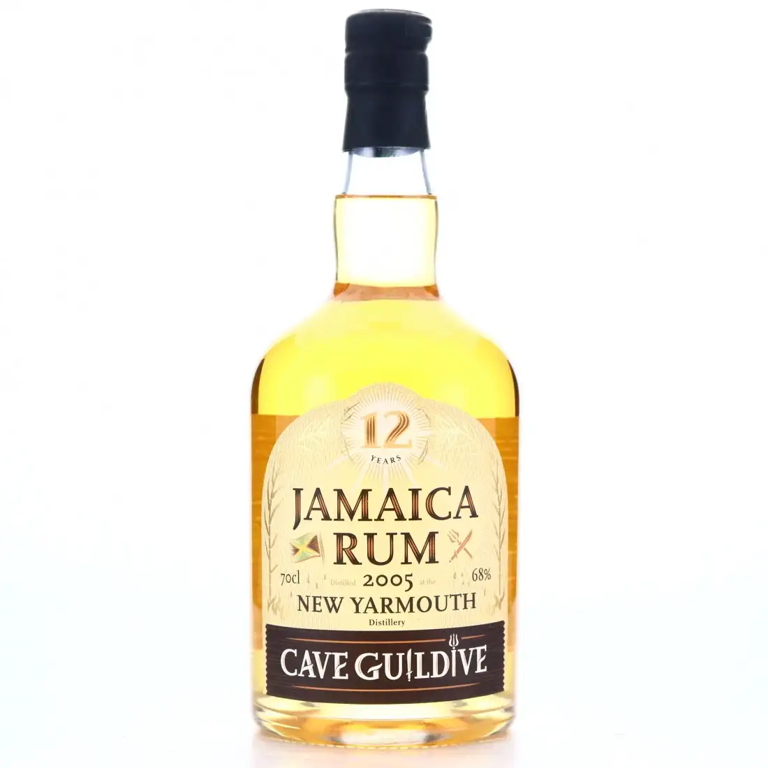 Bottle of Cave Guildive New Yarmouth Jamaica Rum 2005
