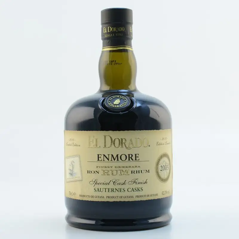 Bottle of Enmore El Dorado Sauternes Special Cask Finish 2003