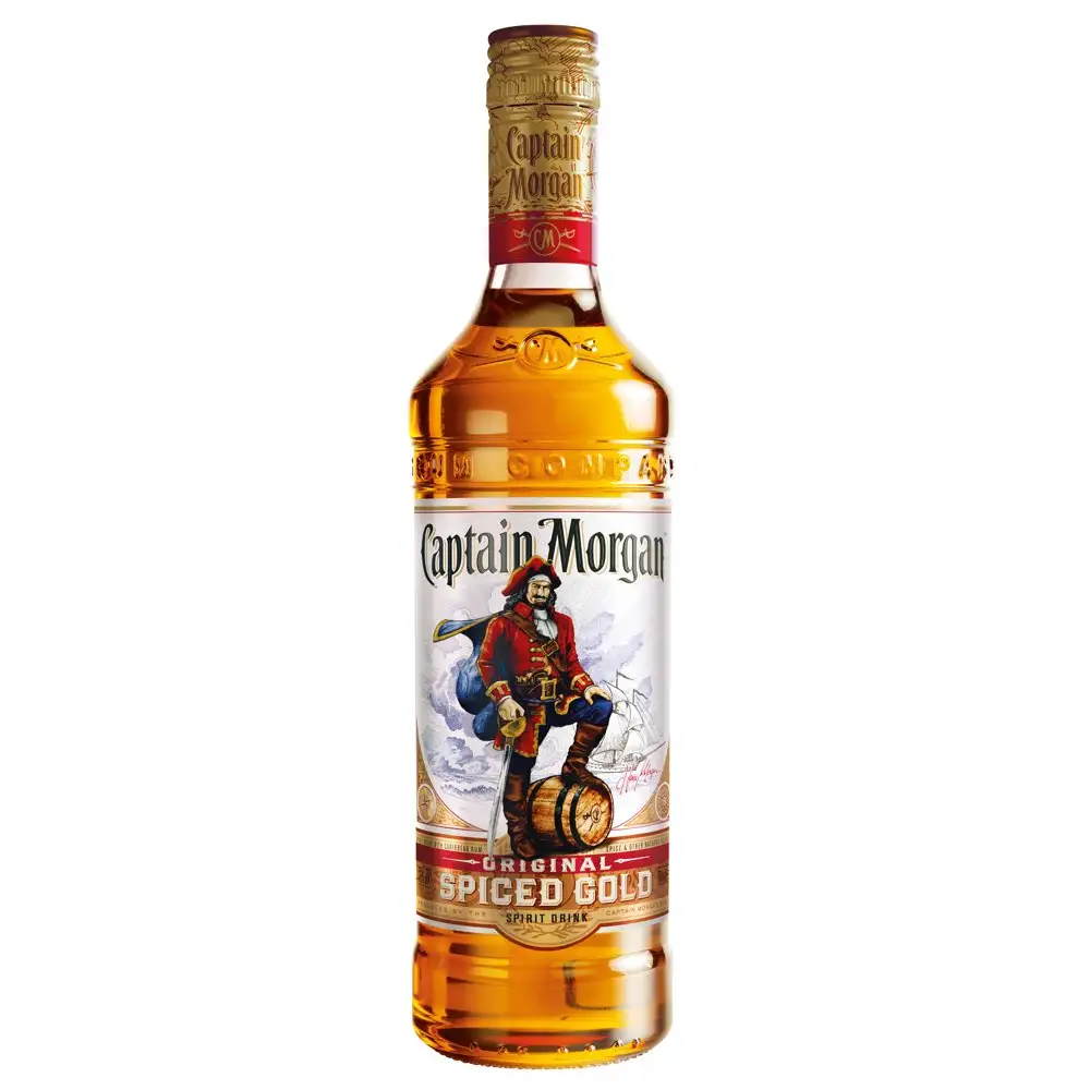 Bottle of Captain Morgan Original Spiced Gold