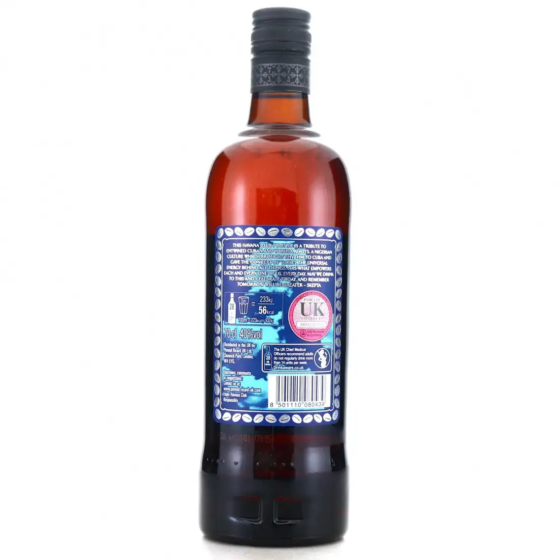 Hochauflösendes Bild von Havana Club 7 Años Skepta (Blue Label)