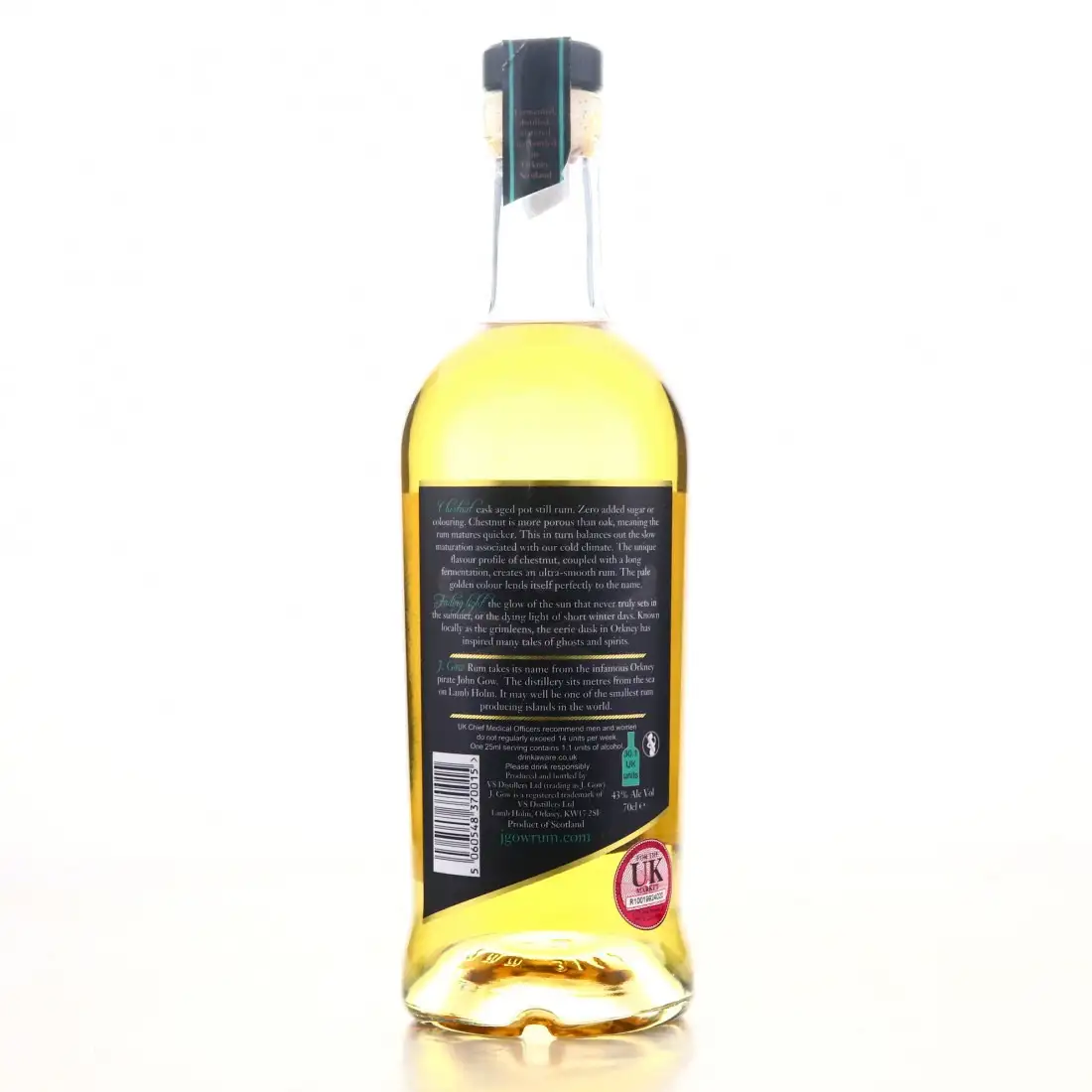 Hochauflösendes Bild von VS Distillers J. Gow Fading Light