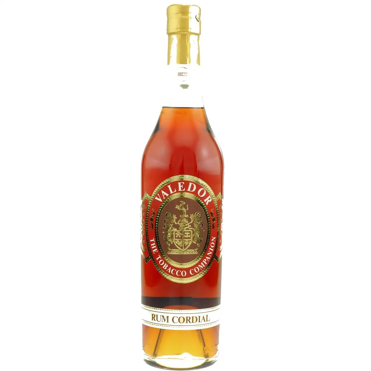 Bottle of Valedor Rum Cordial The Tobacco Companion