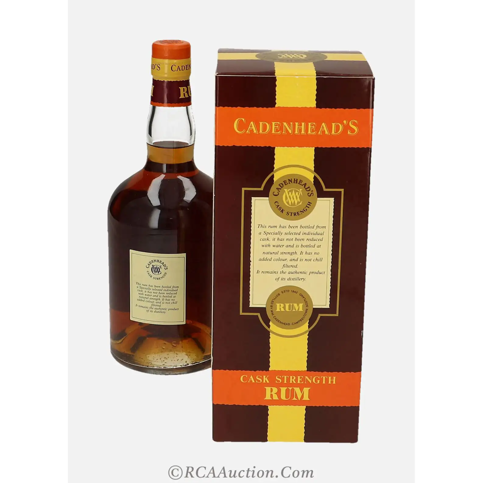 Hochauflösendes Bild von Cadenhead‘s DDL Pot Still Guyana PDW 1972