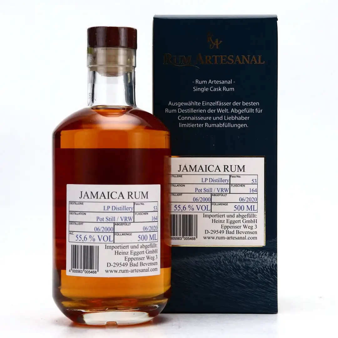 Hochauflösendes Bild von Long Pond RA Jamaica Rum VRW 2000