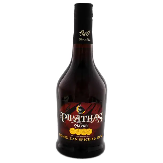 Bottle of De Pirathas Black Spiced