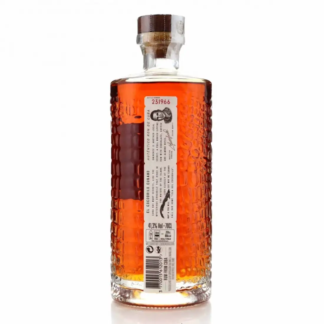 Hochauflösendes Bild von LVMH Cuba Ron S.A. Eminente Reserva 7 ans